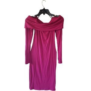 Woman's Forever21 Off The Shoulder Dress Size Large